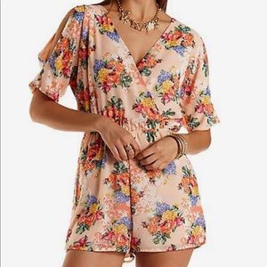 Charlotte Russe Floral Romper